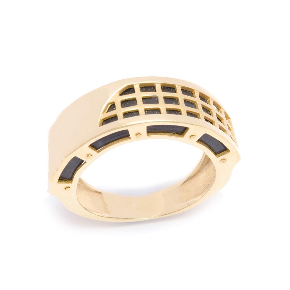 Anel Masculino em Ouro 18 Kilates - 20331